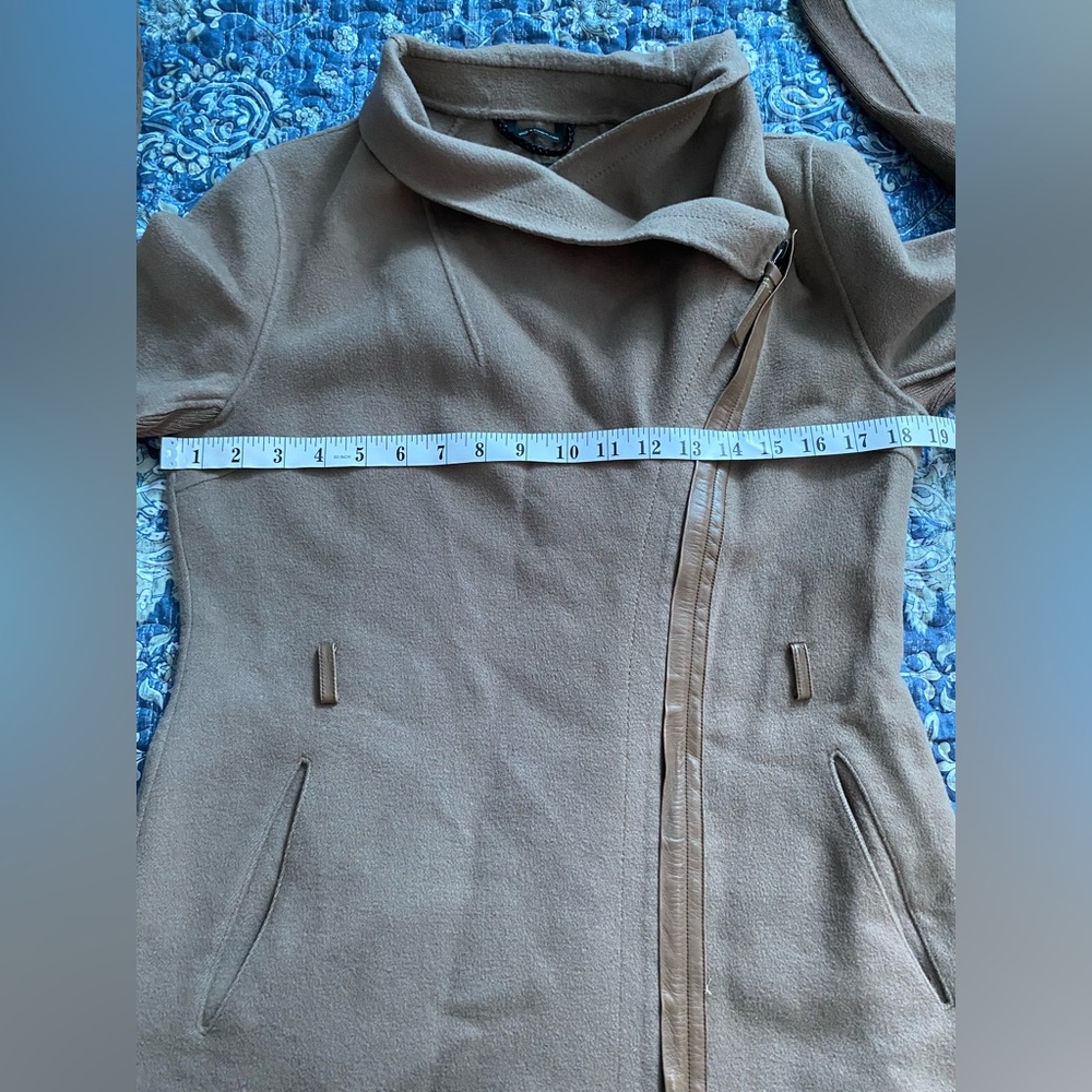 Mackage Tan Trench Coat - Picture 6 of 15